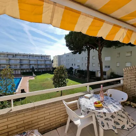Luminoso De 2 Cerca De La Playa De Riells - Hisp-236-197 Appartement